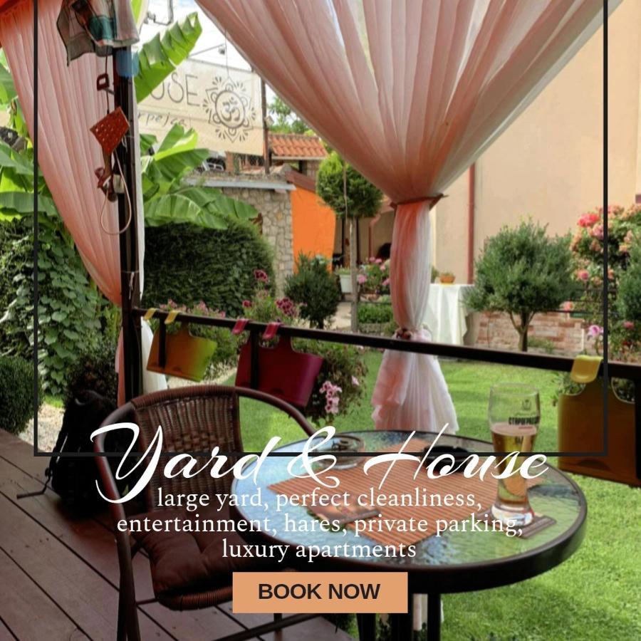 Yard House Trpejca Hotel Ohrid Eksteriør billede
